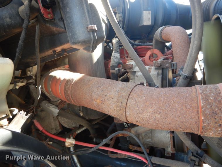 image for item DH5212 2008 Ford F750 Super Duty XLT  flat dump bed truck