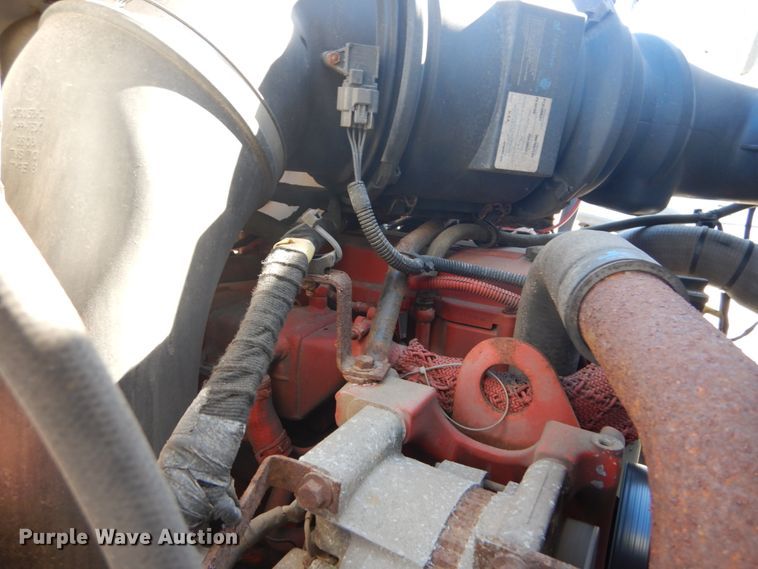 image for item DH5212 2008 Ford F750 Super Duty XLT  flat dump bed truck