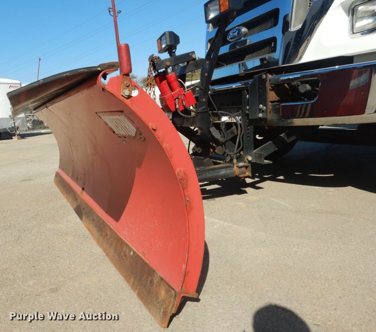 image for item DH5212 2008 Ford F750 Super Duty XLT  flat dump bed truck