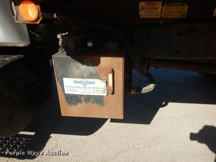 image for item DH5212 2008 Ford F750 Super Duty XLT  flat dump bed truck