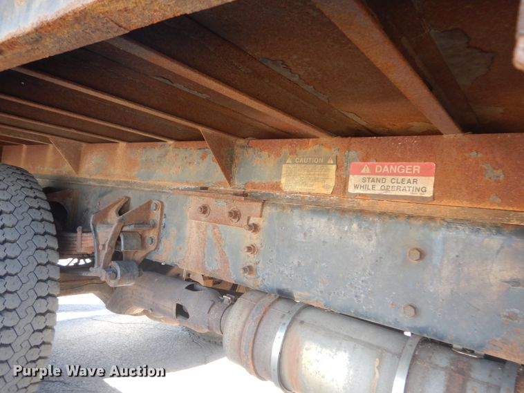 image for item DH5212 2008 Ford F750 Super Duty XLT  flat dump bed truck