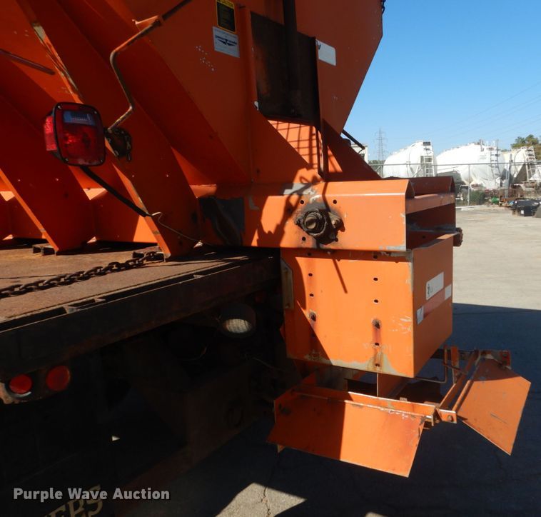 image for item DH5212 2008 Ford F750 Super Duty XLT  flat dump bed truck