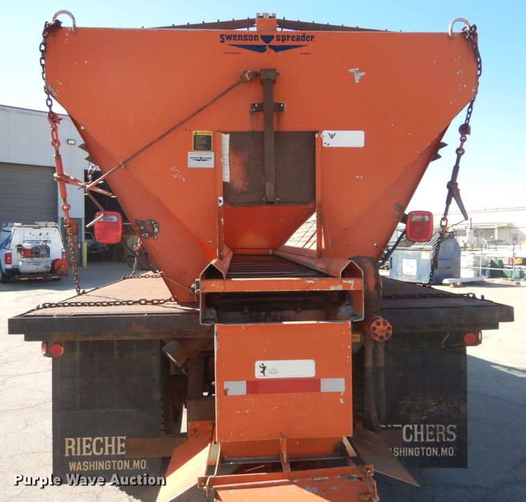 image for item DH5212 2008 Ford F750 Super Duty XLT  flat dump bed truck