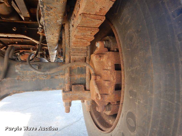 image for item DH5212 2008 Ford F750 Super Duty XLT  flat dump bed truck