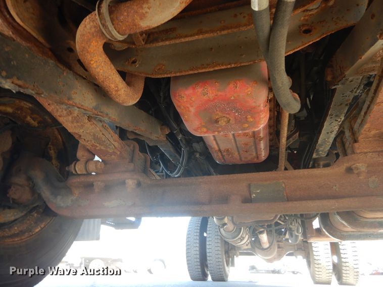 image for item DH5212 2008 Ford F750 Super Duty XLT  flat dump bed truck