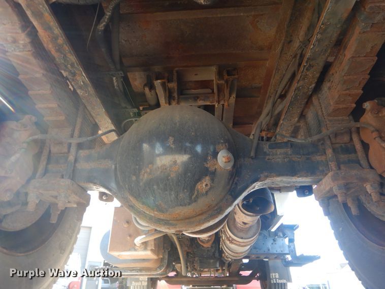 image for item DH5212 2008 Ford F750 Super Duty XLT  flat dump bed truck