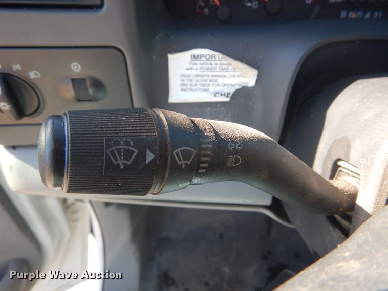 image for item DH5213 2008 Ford F750 Super Duty XLT  flat dump bed truck