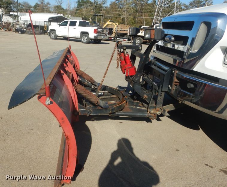 image for item DH5213 2008 Ford F750 Super Duty XLT  flat dump bed truck