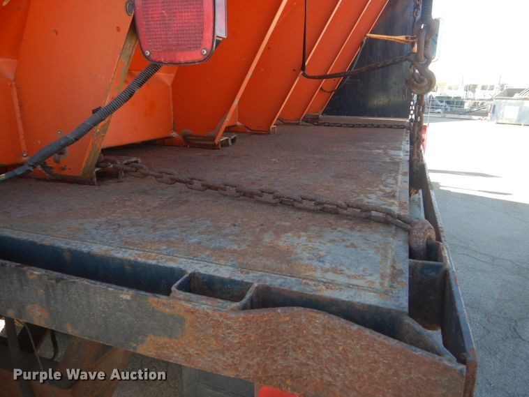 image for item DH5213 2008 Ford F750 Super Duty XLT  flat dump bed truck