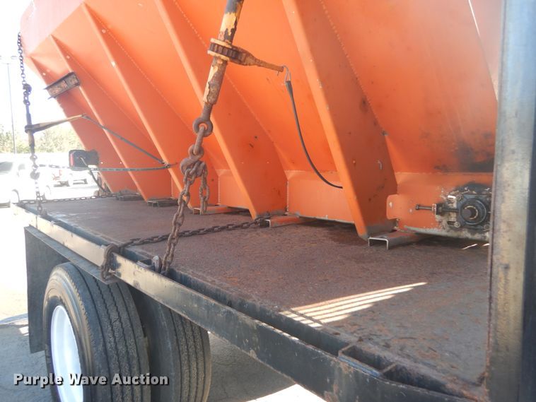 image for item DH5213 2008 Ford F750 Super Duty XLT  flat dump bed truck