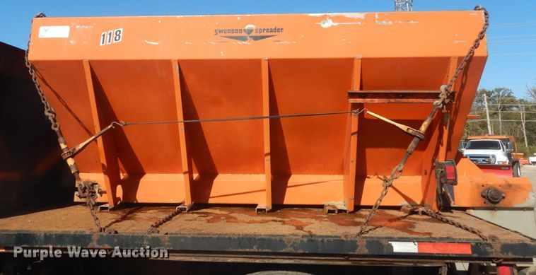 image for item DH5213 2008 Ford F750 Super Duty XLT  flat dump bed truck