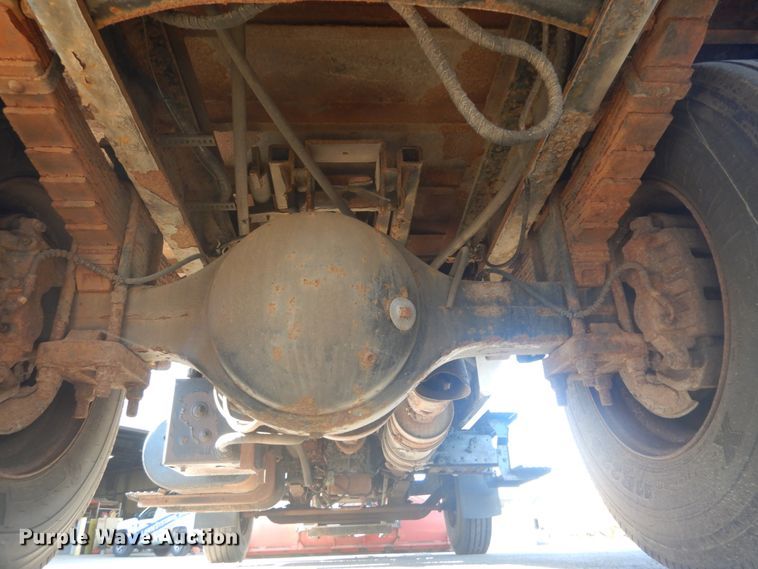 image for item DH5213 2008 Ford F750 Super Duty XLT  flat dump bed truck