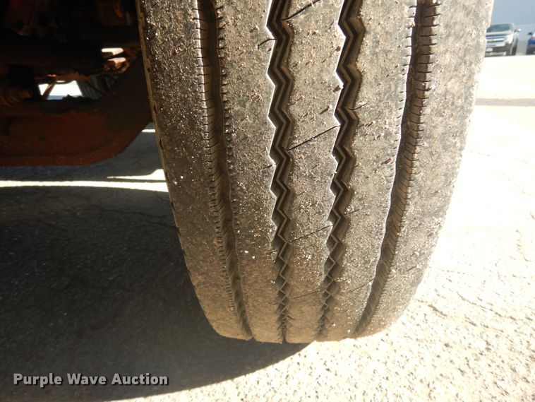 image for item DH5213 2008 Ford F750 Super Duty XLT  flat dump bed truck