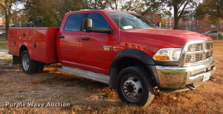 image for item DH5218 2011 Dodge Ram 5500HD SLT  Crew Cab utility truck