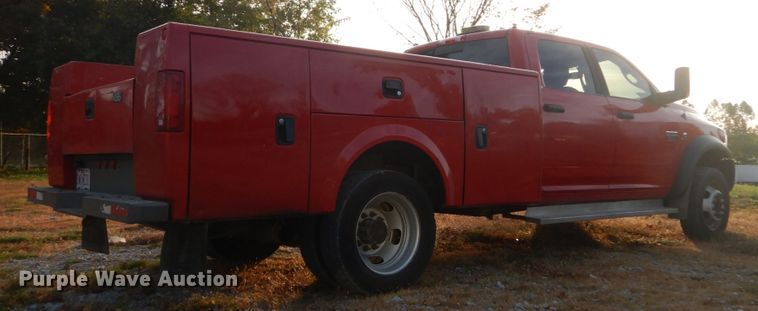 image for item DH5218 2011 Dodge Ram 5500HD SLT  Crew Cab utility truck