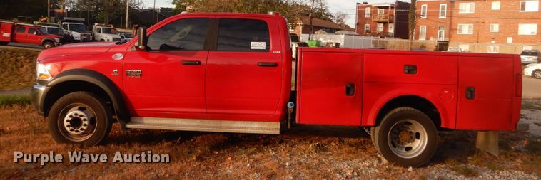image for item DH5218 2011 Dodge Ram 5500HD SLT  Crew Cab utility truck