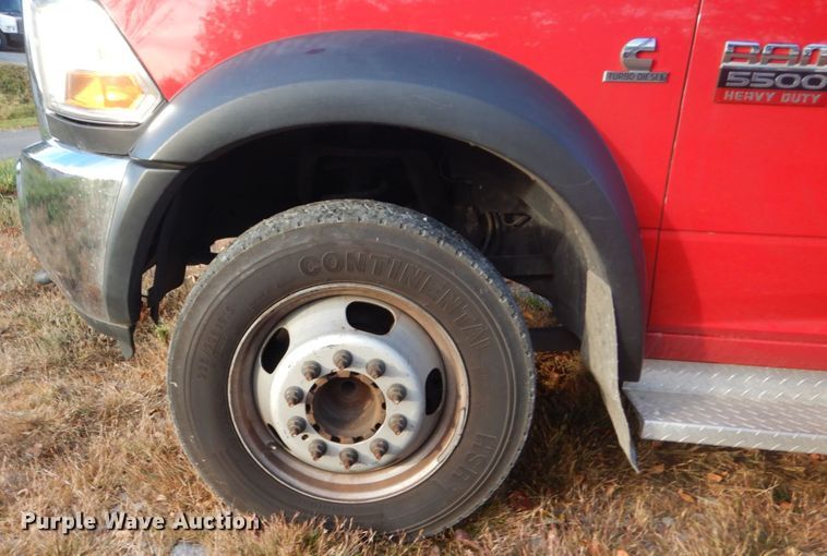 image for item DH5218 2011 Dodge Ram 5500HD SLT  Crew Cab utility truck