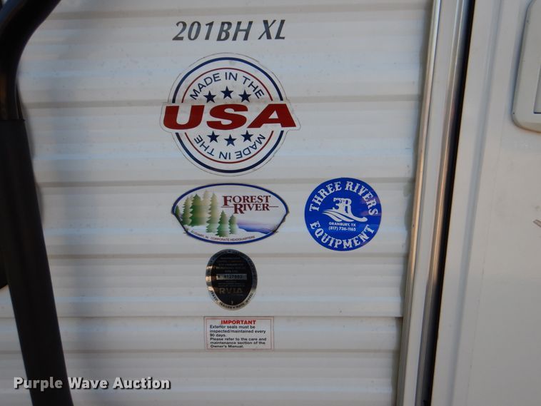 image for item DH5380 2017 Forest River Wildwood X-Lite 201-BHXL  camper