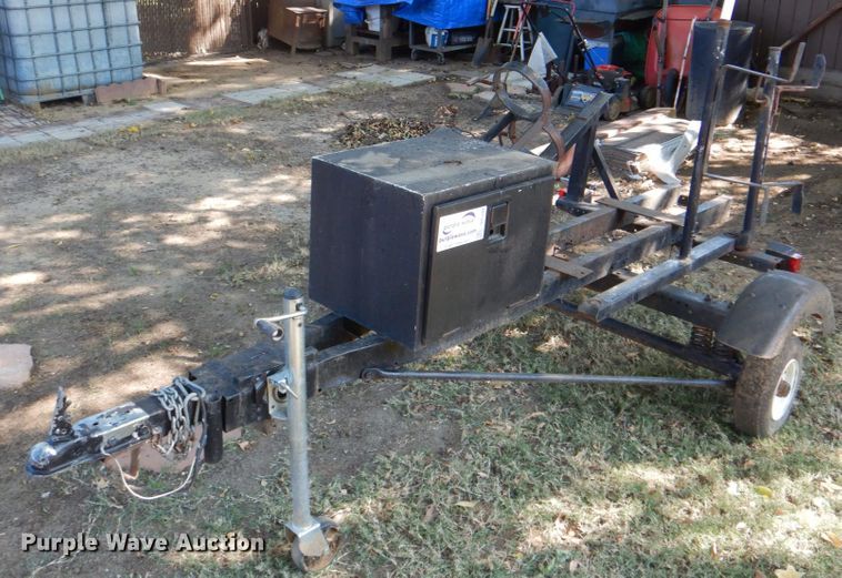 image for item DH5384 Shop built welding trailer