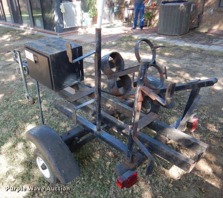 image for item DH5384 Shop built welding trailer