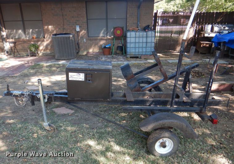 image for item DH5384 Shop built welding trailer