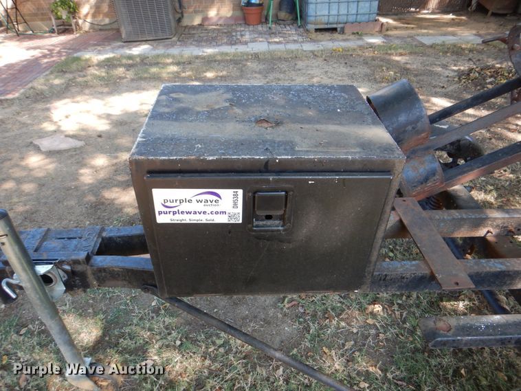 image for item DH5384 Shop built welding trailer