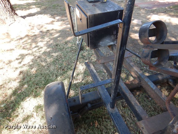 image for item DH5384 Shop built welding trailer