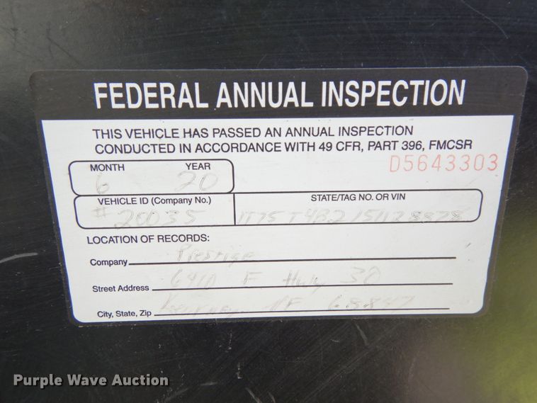 image for item DH6644 1995 Thomas Built Saf-T-Liner  school bus