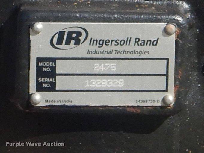 image for item DI0466 Ingersoll Rand 2475  air compressor