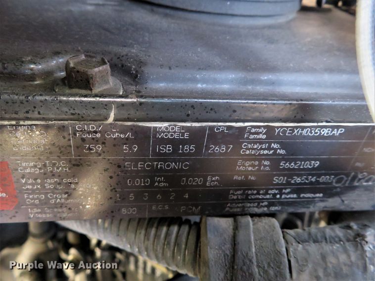 image for item DI3777 2000 Freightliner MT45  delivery truck