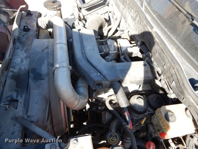 image for item DI8331 2013 International TerraStar  Crew Cab flatbed truck