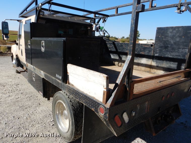 image for item DI8331 2013 International TerraStar  Crew Cab flatbed truck