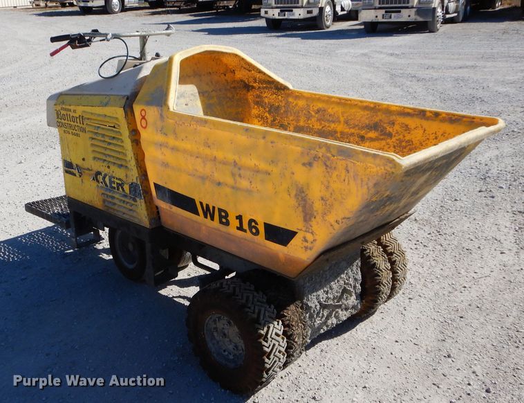 image for item DI8333 2004 Wacker WB16AF power buggy