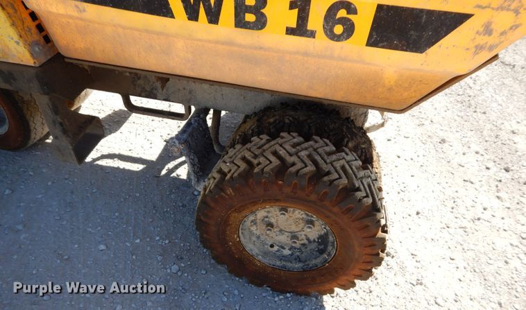 image for item DI8333 2004 Wacker WB16AF power buggy