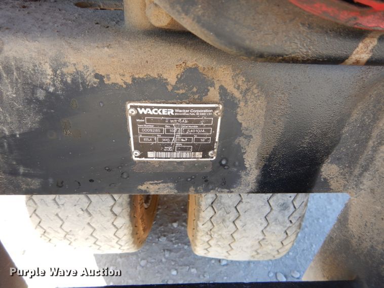 image for item DI8333 2004 Wacker WB16AF power buggy