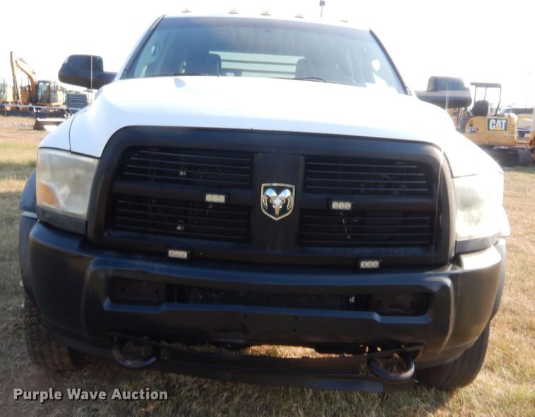 image for item DJ2045 2012 Dodge Ram 4500  Crew Cab flatbed truck