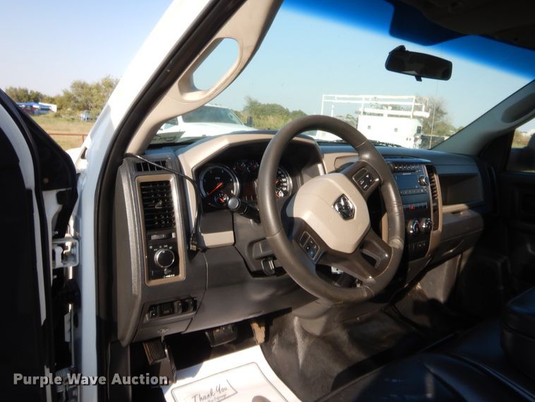 image for item DJ2045 2012 Dodge Ram 4500  Crew Cab flatbed truck