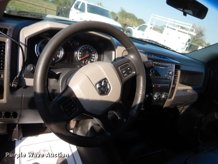 image for item DJ2045 2012 Dodge Ram 4500  Crew Cab flatbed truck