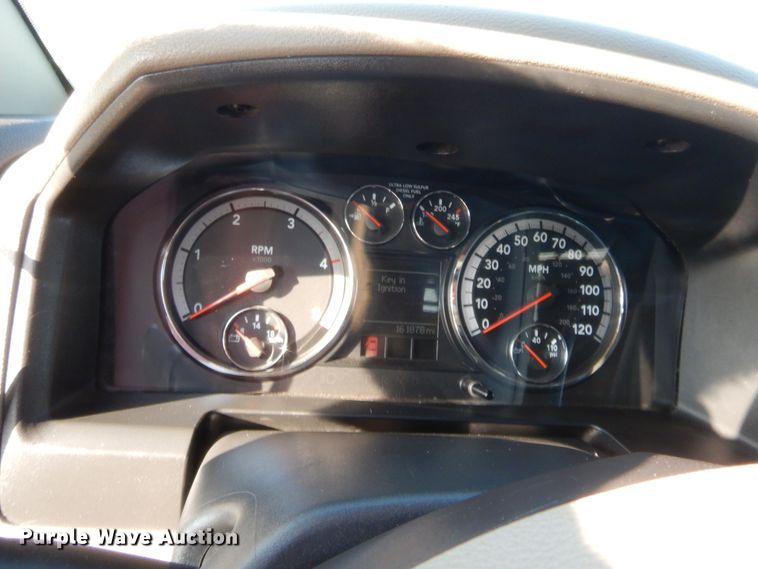 image for item DJ2045 2012 Dodge Ram 4500  Crew Cab flatbed truck