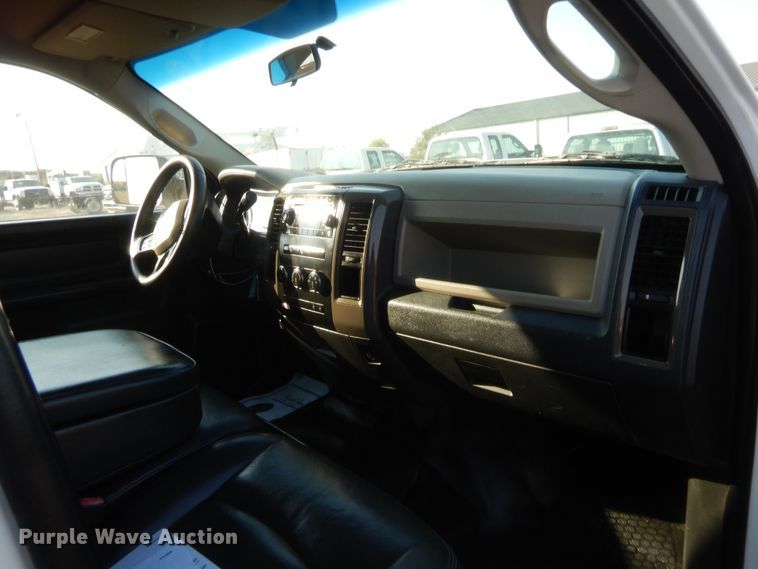 image for item DJ2045 2012 Dodge Ram 4500  Crew Cab flatbed truck