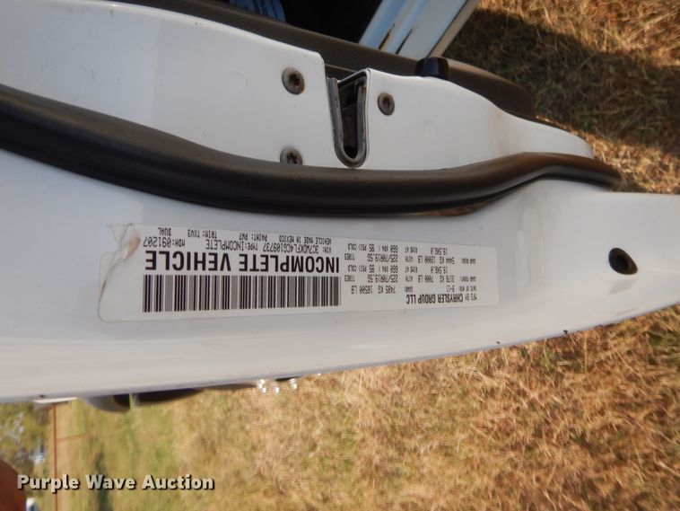 image for item DJ2045 2012 Dodge Ram 4500  Crew Cab flatbed truck