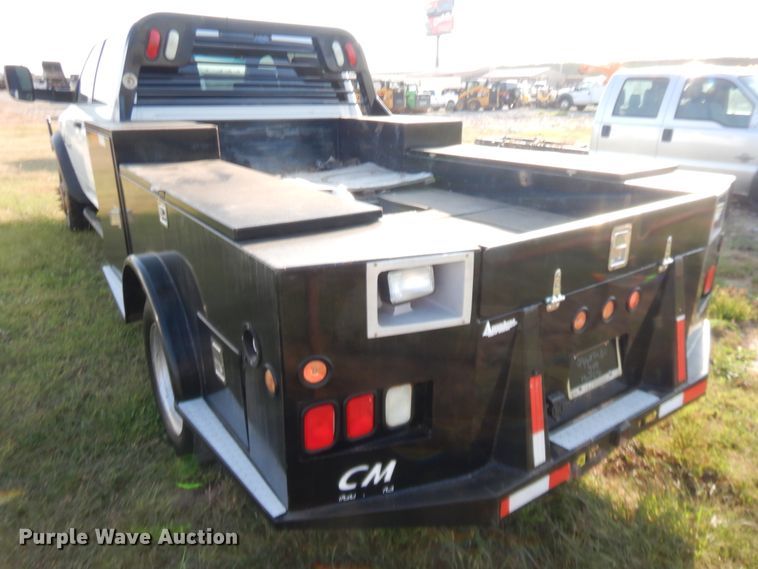 image for item DJ2046 2013 Dodge Ram 5500  Crew Cab flatbed truck