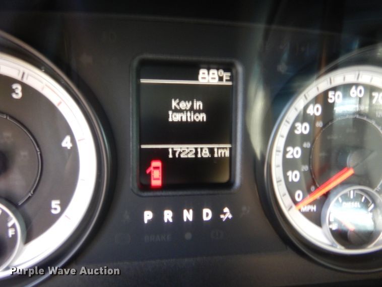 image for item DJ2046 2013 Dodge Ram 5500  Crew Cab flatbed truck