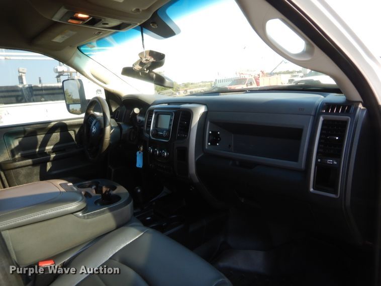 image for item DJ2046 2013 Dodge Ram 5500  Crew Cab flatbed truck