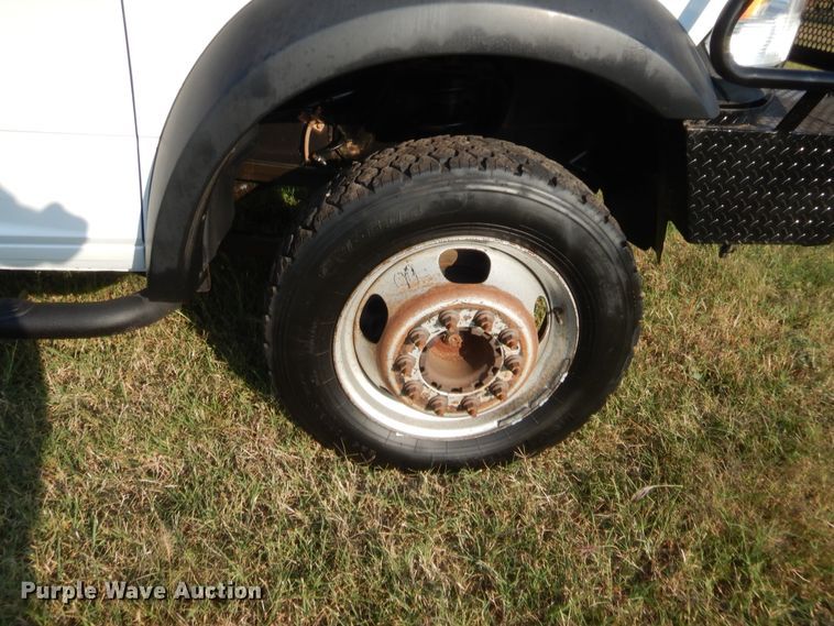 image for item DJ2046 2013 Dodge Ram 5500  Crew Cab flatbed truck