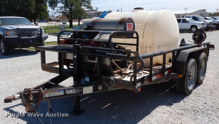 image for item DJ6572 Lone Star pressure washer trailer