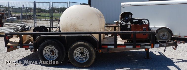 image for item DJ6572 Lone Star pressure washer trailer