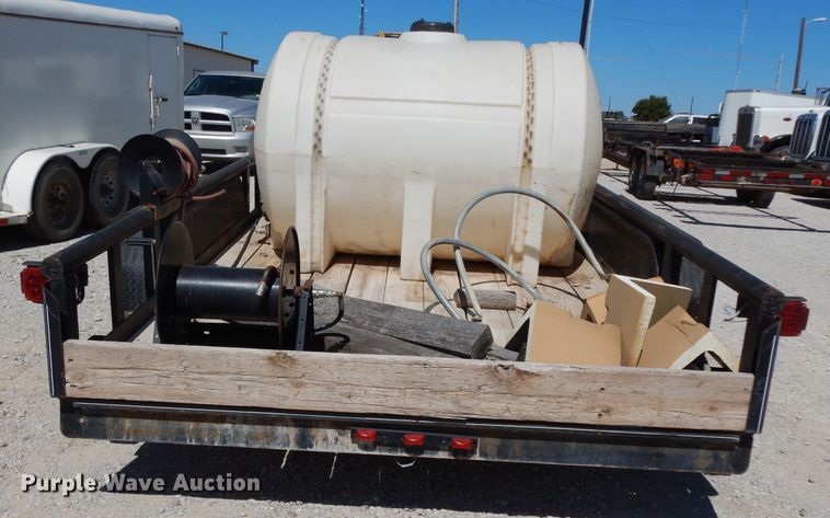 image for item DJ6572 Lone Star pressure washer trailer