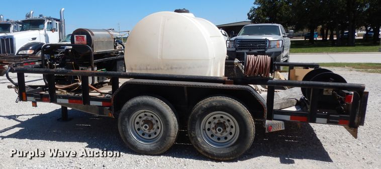 image for item DJ6572 Lone Star pressure washer trailer
