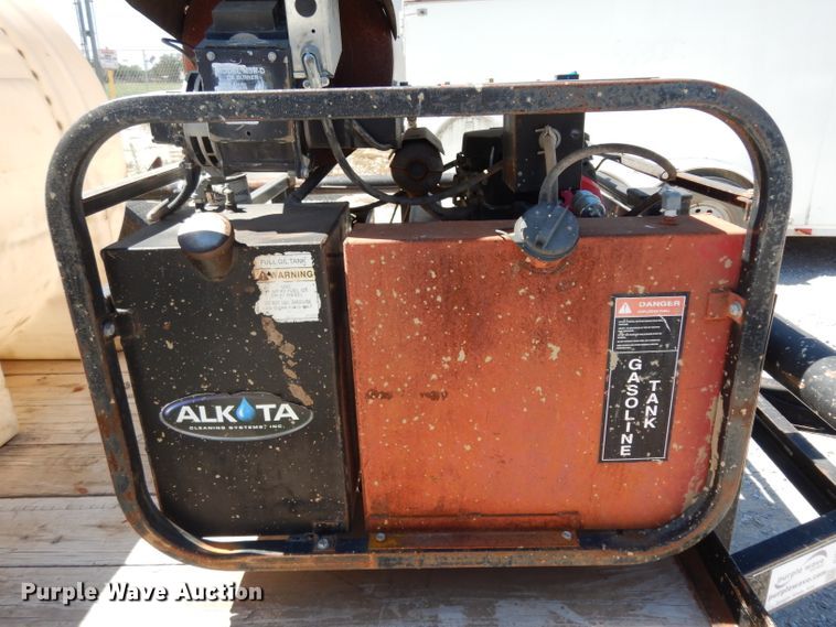 image for item DJ6572 Lone Star pressure washer trailer